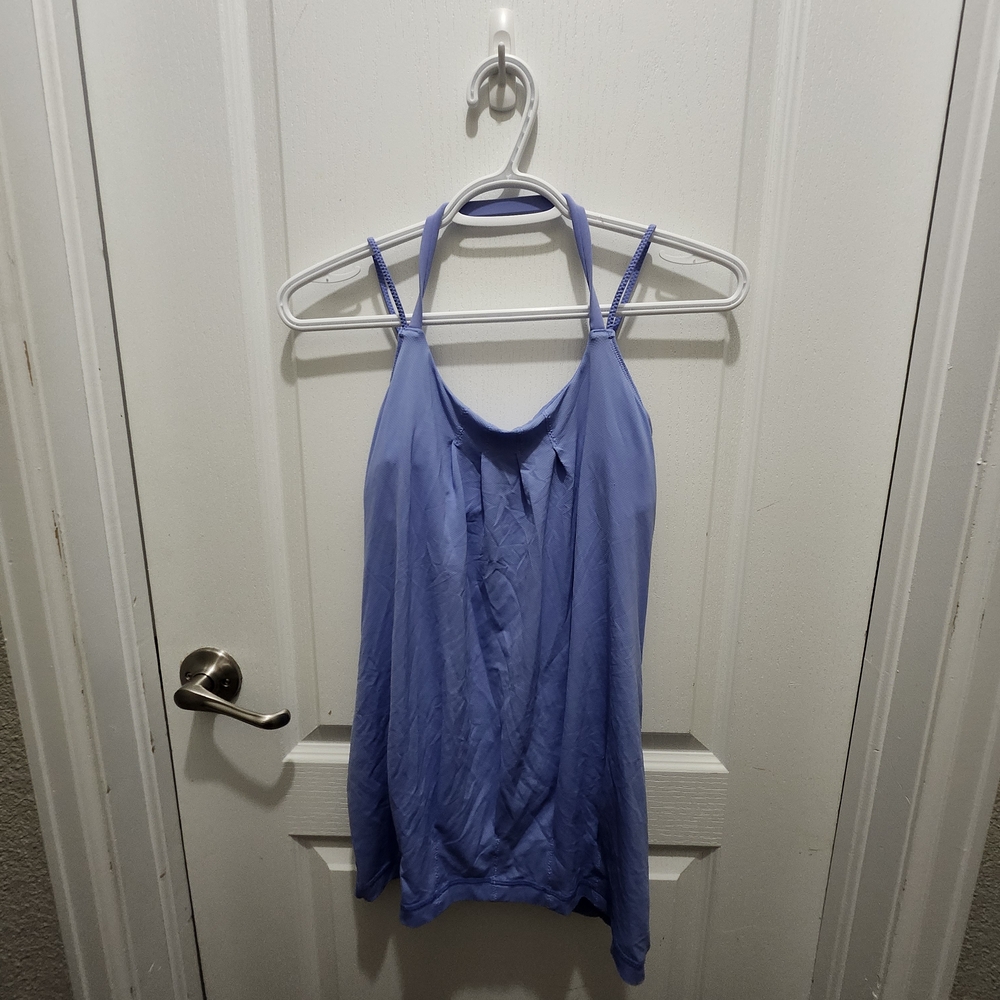 lululemon athletica Light Blue Tank Top